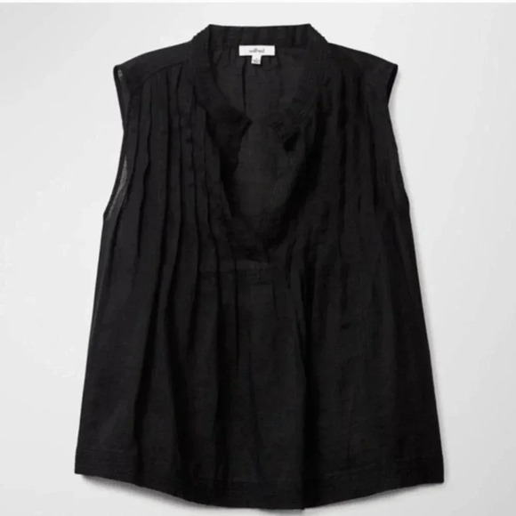 Aritzia Wilfred Corot blouse black xs - Picture 2 of 10
